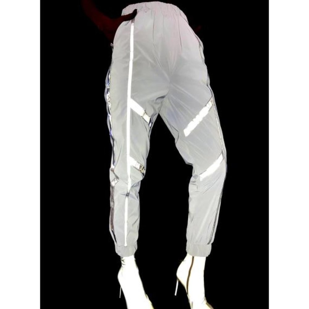 HOT & DELICIOUS Battle Zone reflective jogger pants
